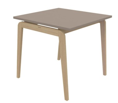 Table Adell - 80x80 cm - 4 pieds
